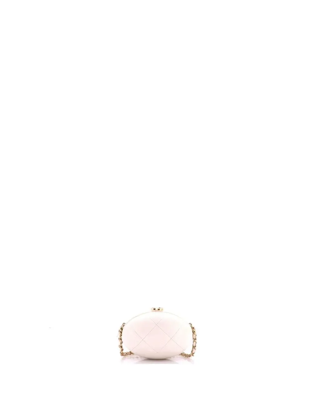 Chanel Oval Minaudiere Clutch On Chain #342482C20B